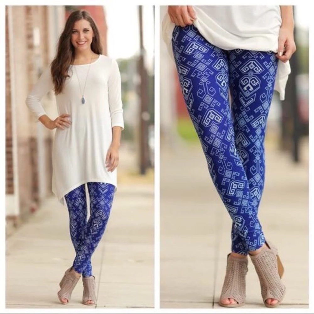 Cobalt Blue Leggings